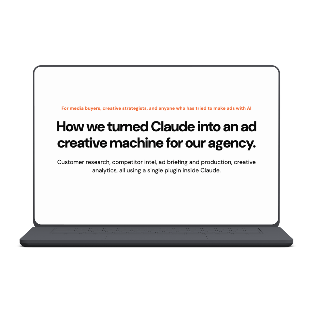 Ad Oven- AI Ad Factory (Claude Code Plugin) + Upsell